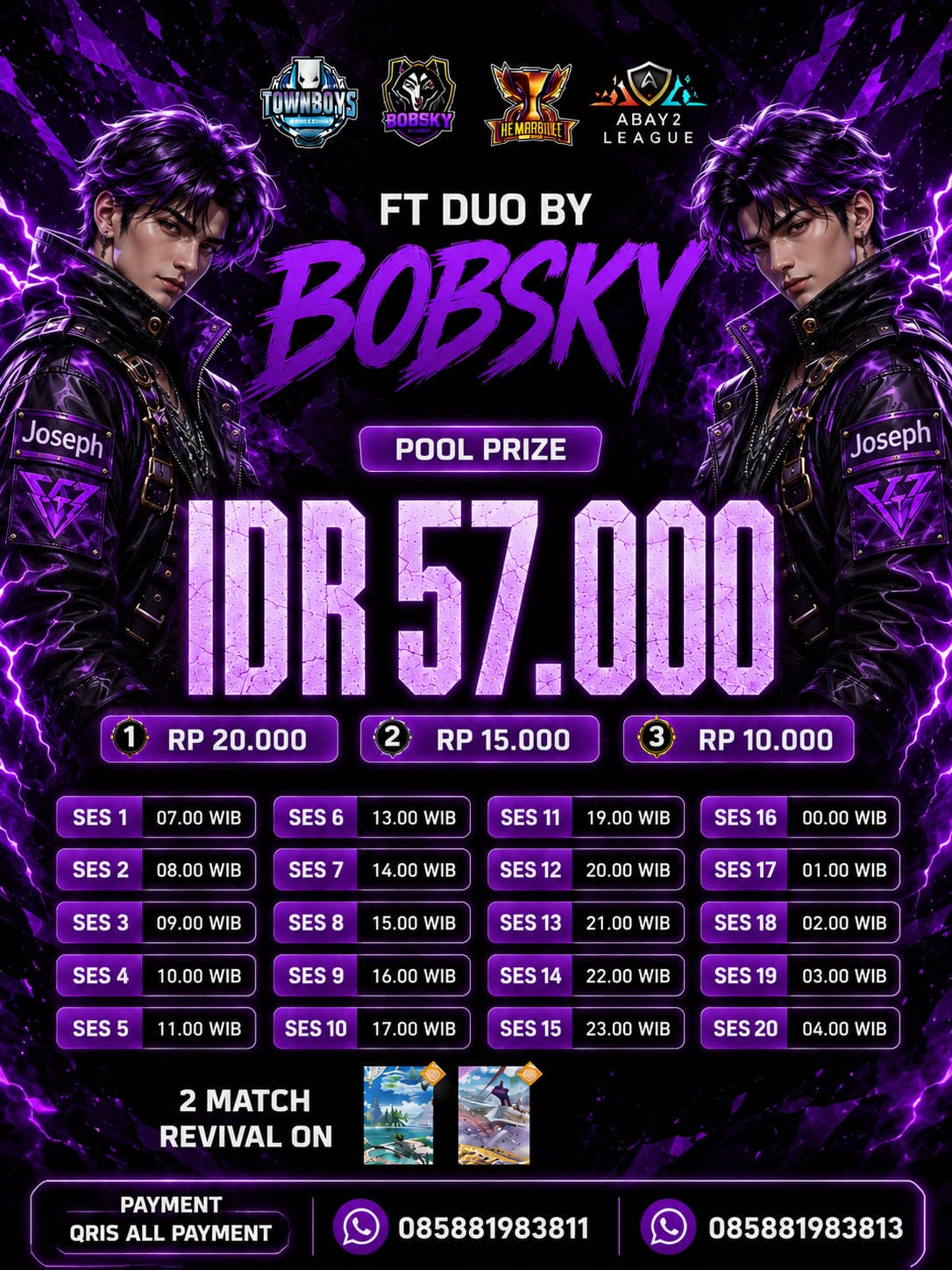 Poster Turnamen FT Duo by Bobsky